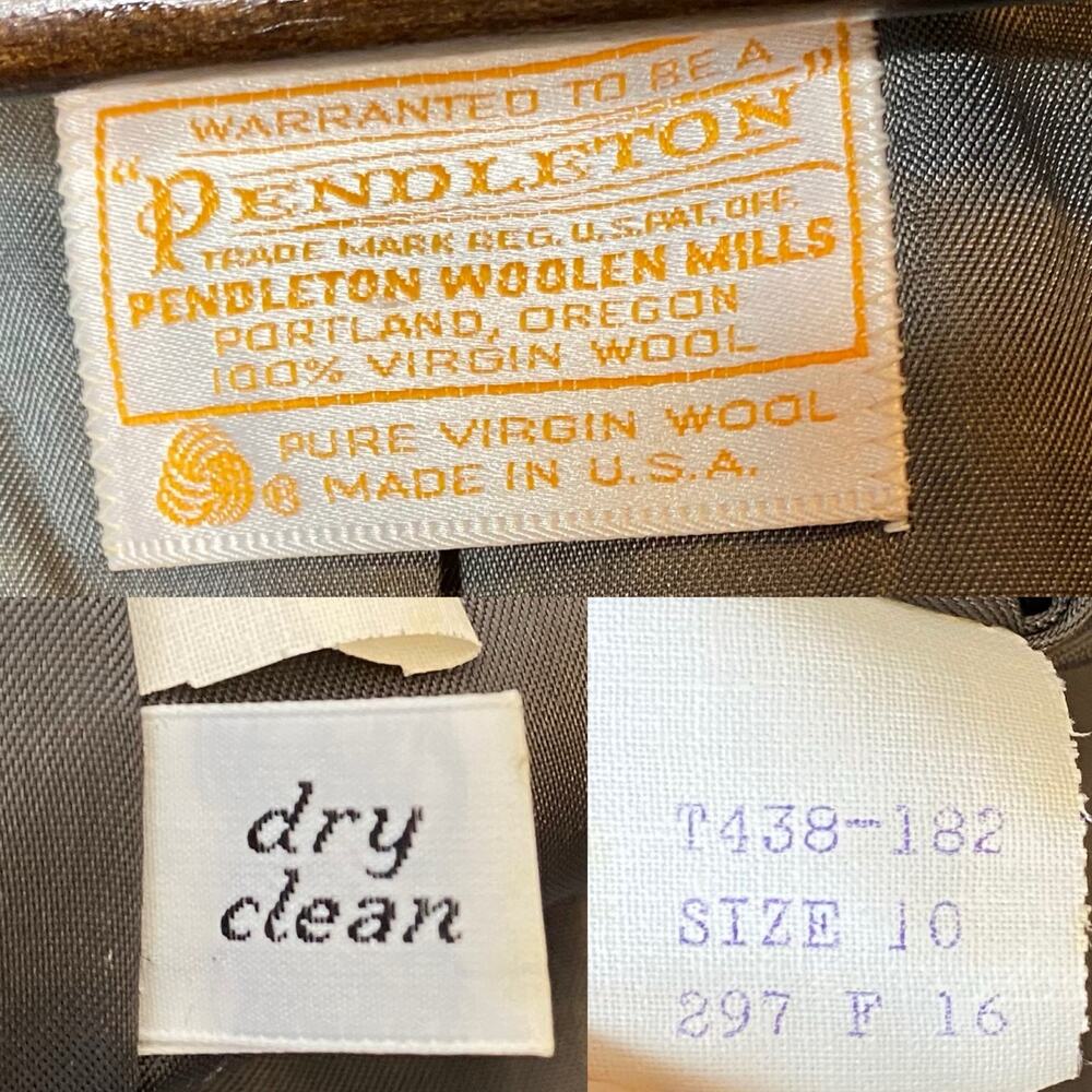 Pendleton Vintage Wool Blazer - image 6